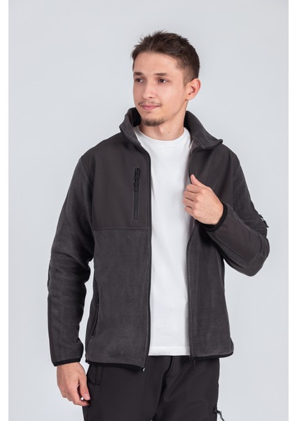 Softshell Erkek Garnili Polar