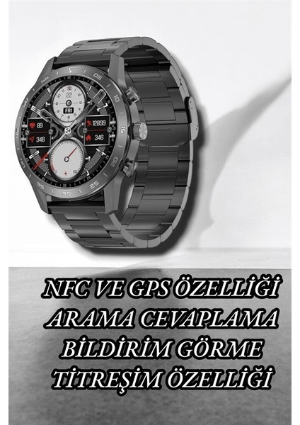 Nfc ve Kablosuz Şarjlı Akıllı Saat Ekg, Nabız & Spor Modları ile Ios ve Android Uyumlu indirimleri