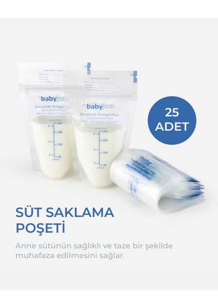 Süt Saklama Poşeti