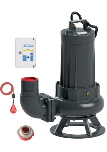SDTK75/4 7.5 Hp 4" Foseptik Dalgıç Pompa 380V Trifaze