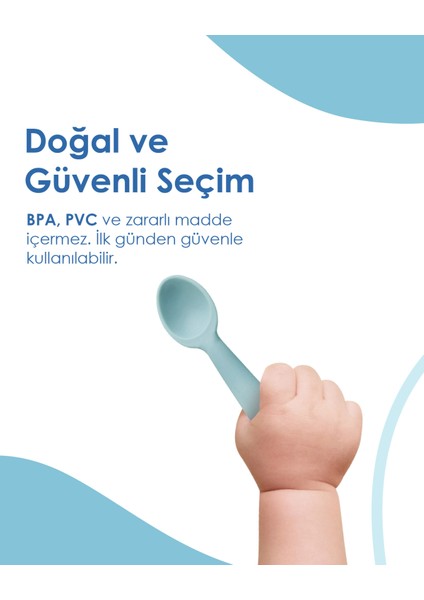 Babyjem Komple Silikon Kaşık modelleri