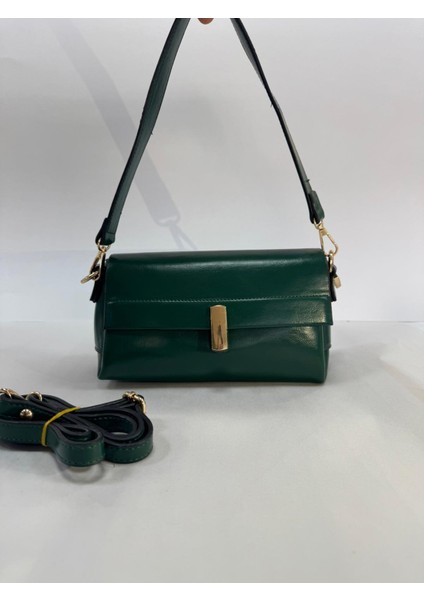 Küçük yeşil Baget Kadın El ve Omuz Çantası fiyatları