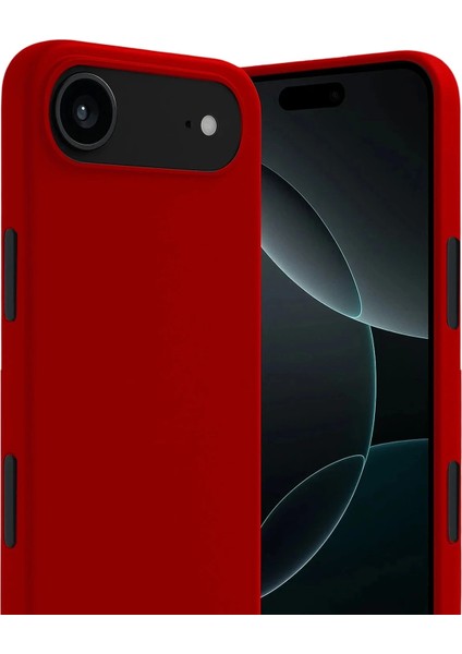Bfs Apple iPhone 17 Air First Silikon - Kırmızı