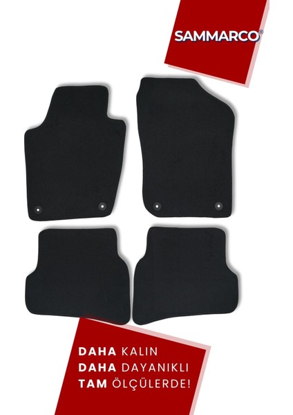 Volkswagen Polo 2009-2017 Halı Paspas Velur Paspas Kumaş Paspas Oto Paspas