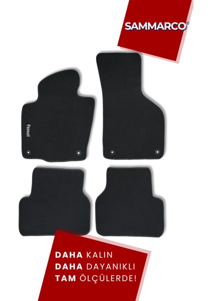 Volkswagen Passat B6 2003-2011 Halı Paspas Velur Paspas Kumaş Paspas Oto Paspas