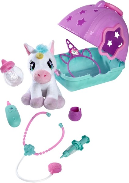 Vet Case With Plush Unicorn