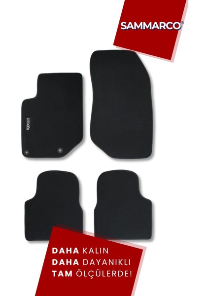 Citröen C4X Halı Paspas Velur Paspas Kumaş Paspas C4 UYUMLU DEĞİLDİR!