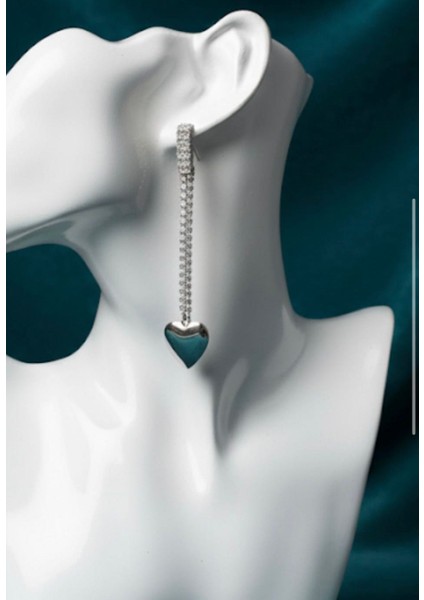 Zincirli Aşk Küpe modelleri