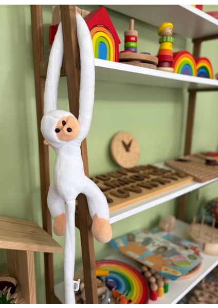 Sarılan Peluş Maymun – Elleri Cırt Cırtlı Uyku ve Oyun Arkadaşı – Sevimli Peluş Maymun Oyuncak fiyatları