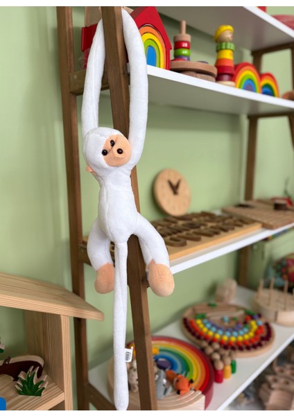 Sarılan Peluş Maymun – Elleri Cırt Cırtlı Uyku ve Oyun Arkadaşı – Sevimli Peluş Maymun Oyuncak modelleri