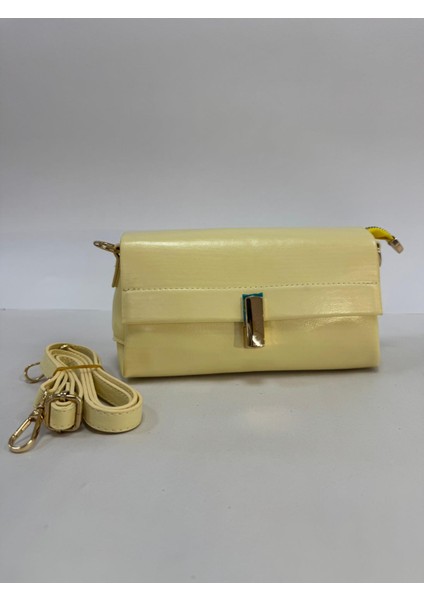 Küçük limon sarısı Baget Kadın El ve Omuz Çantası fiyatları
