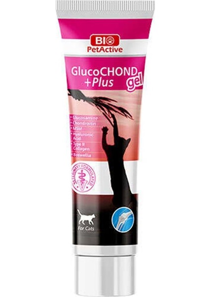 Bio Petactive Glucohond Plus Jel Kedi Eklem Sağlığını Destekleyen Macun 100 ml