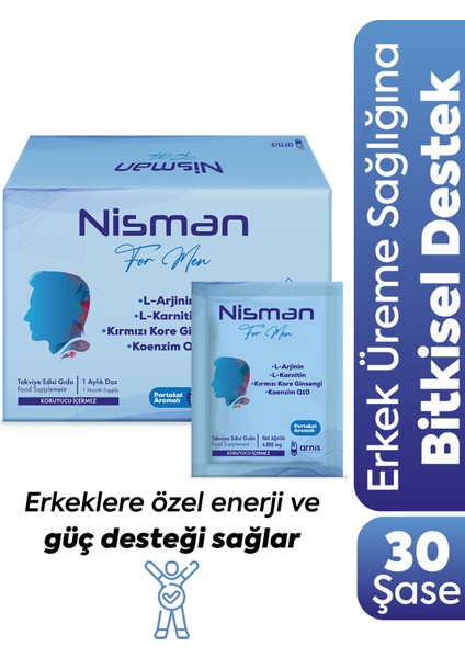 L-Arjinin, L-Karnitin, Kırmızı Kore Ginsengi ve Koenzim Q10 Içeren Takviye Edici Gıda