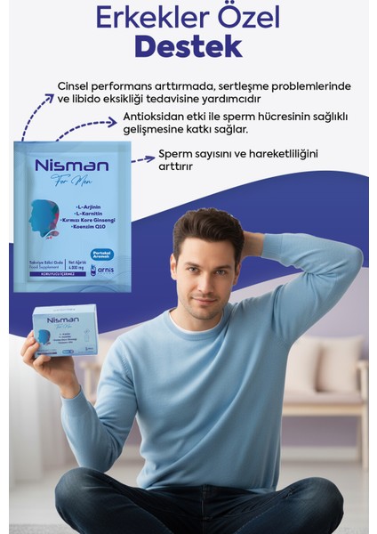 L-Arjinin, L-Karnitin, Kırmızı Kore Ginsengi ve Koenzim Q10 Içeren Takviye Edici Gıda fırsatları