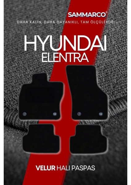 Hyundai Elantra 2015-2020 Halı Paspas Velur Paspas Kumaş Paspas Oto Paspas modelleri
