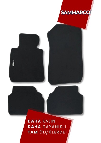 Bmw 3 Serisi F30 2011-2019 Halı Paspas Velur Paspas Kumaş Paspas Oto Paspas