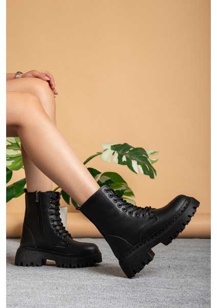 Kadın Siyah Içi Kürklü Su Geçirmez Dikişli Hafif Kaymaz Taban Garantili Kışlık Günlük Bot fiyatları