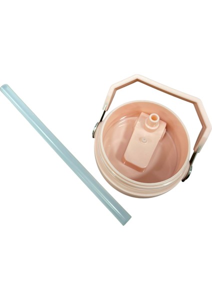 Desenli Pipetli Ithal Termos Bardak 1.18 L