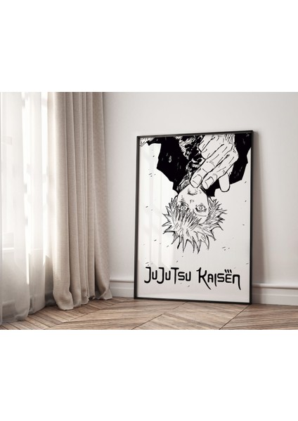 (Çerçevesiz) Jujutsu Kaisen Anime Poster - Çerçevesiz Anime Poster