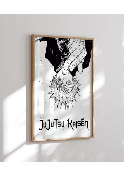 (Çerçevesiz) Jujutsu Kaisen Anime Poster - Çerçevesiz Anime Poster modelleri