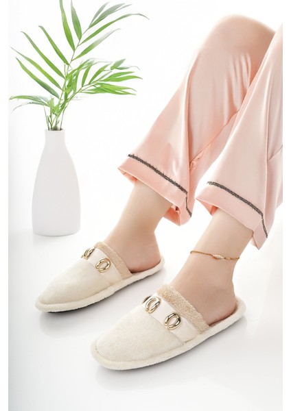 Kadın Ev Terliği Peluş Yıkanabilir Içi Yünlü Kürklü Terlik Misafir Çeyiz Bohça Gelin Terliği modelleri