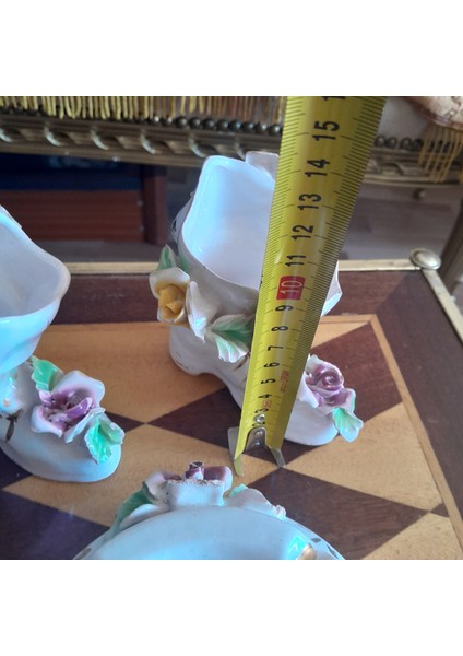 Antika Seramik Üçlü Takım