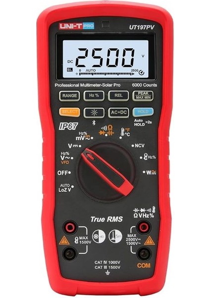 UT197 Solar Dijital Multimetre