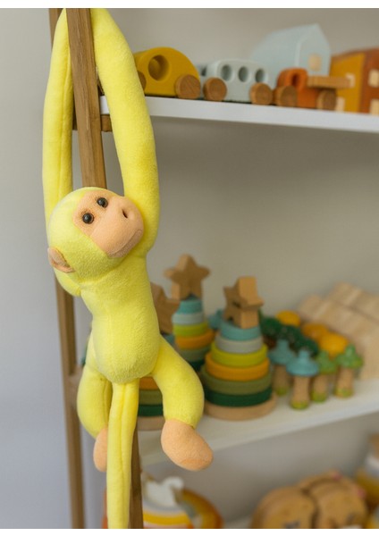 Sarılan Peluş Maymun – Elleri Cırt Cırtlı Uyku ve Oyun Arkadaşı – Sevimli Peluş Maymun Oyuncak fiyatları