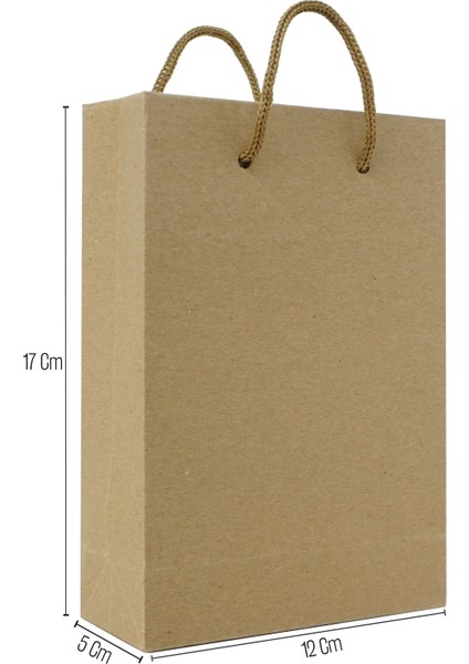 12*17*5 Kraft Karton Çanta 25 Adet fiyatları