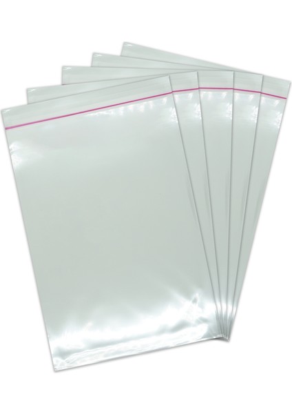 16*25 Bantlı OPP (Parlak-Şeffaf) Jelatin 100 Adet modelleri