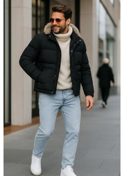 Erkek Bol Paça Basic Esnek Buz Mavi Kot Pantolon fiyatları