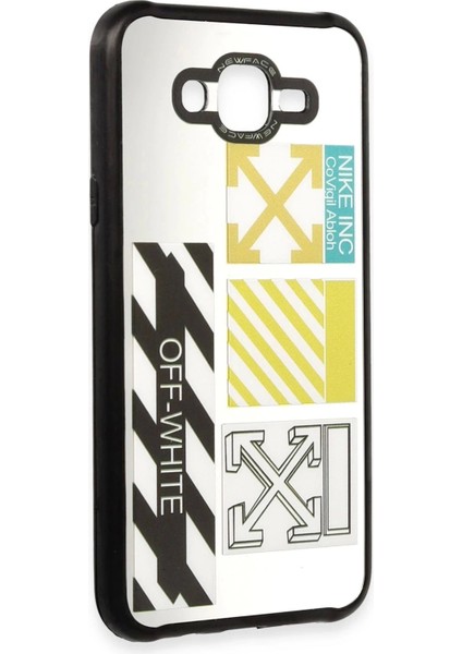 Samsung Galaxy J7 Kılıf Mirror Desenli Kapak - Mirror - 6-(5796)