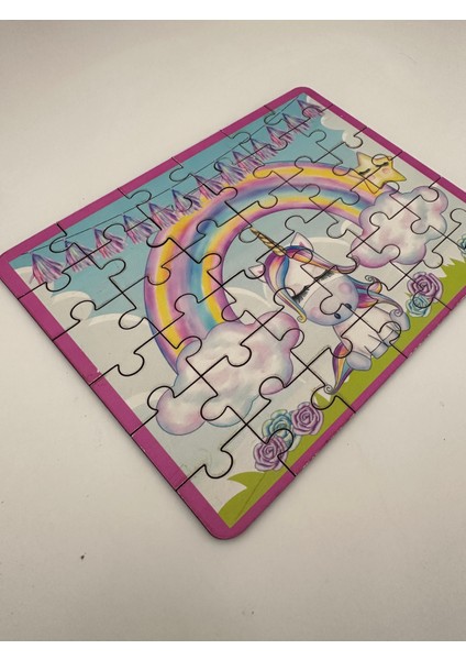 Ahşap Ünicornn Mini Puzzle | 36 Parça 4+ Yaş fiyatları