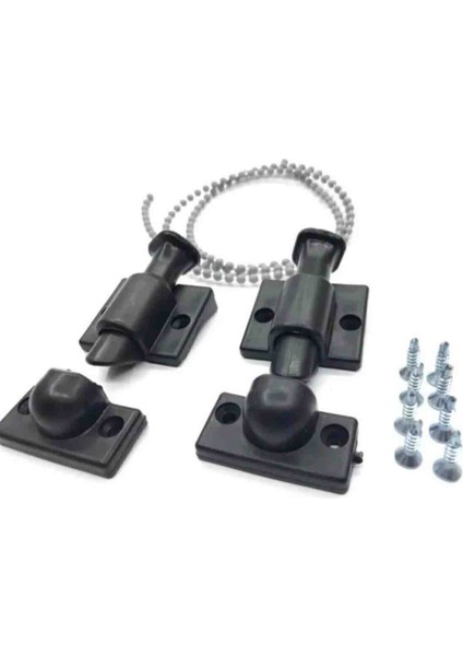 8 mm Cam Balkon Kilit Takımı Aksesuarı
