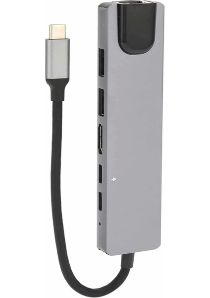 8 Port Çoklayıcı Macbook ile Uyumlu Çoğaltıcı Type-C Dönüştürücü Tf Sd Kart indirimleri