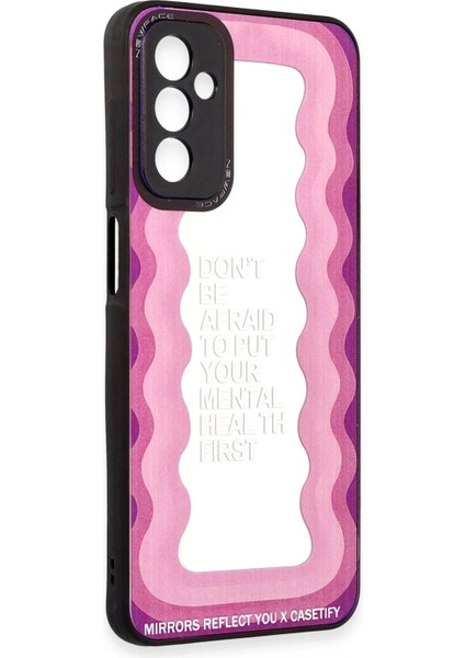 Samsung Galaxy M23 Kılıf Mirror Desenli Kapak - Mirror - 11-(5796)