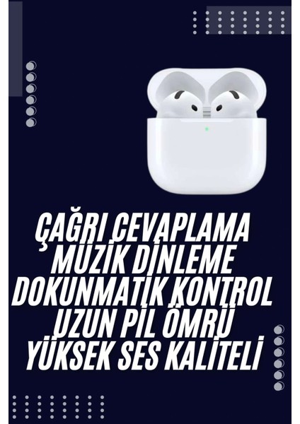 Bluetooth Kulaklık Beyaz Çağrı Cevaplama Dokunmatik Kontrol Kablosuz fiyatları