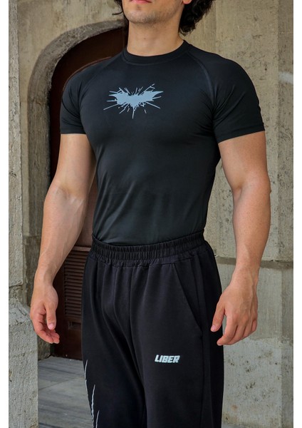 Batman - Compression T-Shirt (Siyah)