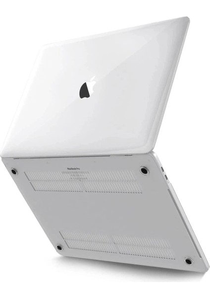 Macbook Pro 14.2 2021 Macbook Buzlu Kapak - ŞEFFAF-(5796)