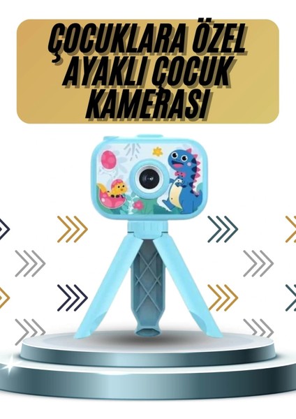 Ayaklı Çocuk Kamerası Tripodlu Mini 1080P Hd Çocuk Kamera