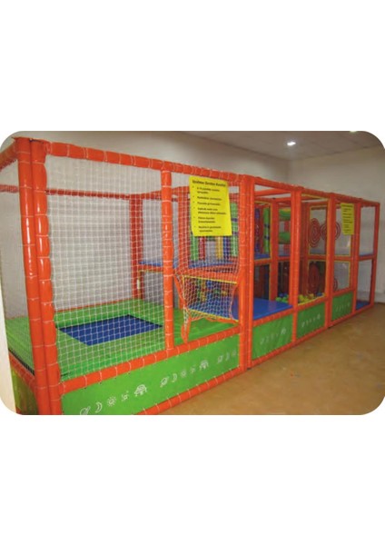 Trambolinli Top Havuzlu Oyun Alanı