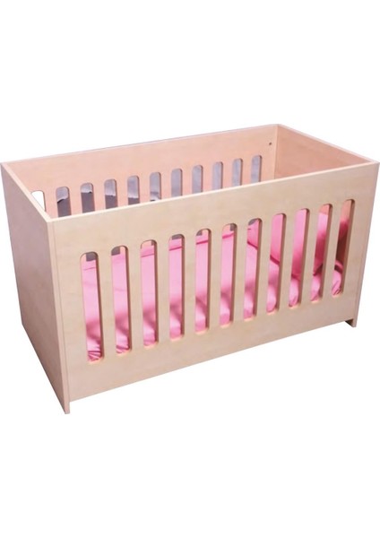 Korkuluklu Çocuk Yatağı Seti 120X60X60