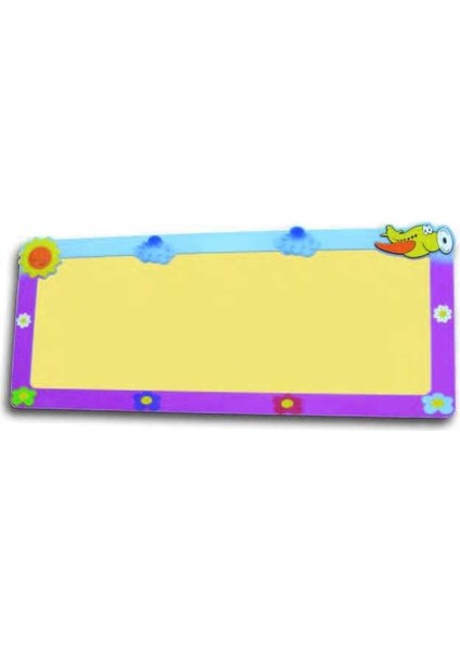 Uçak Figürlü Mantar Pano (210X90 Cm)