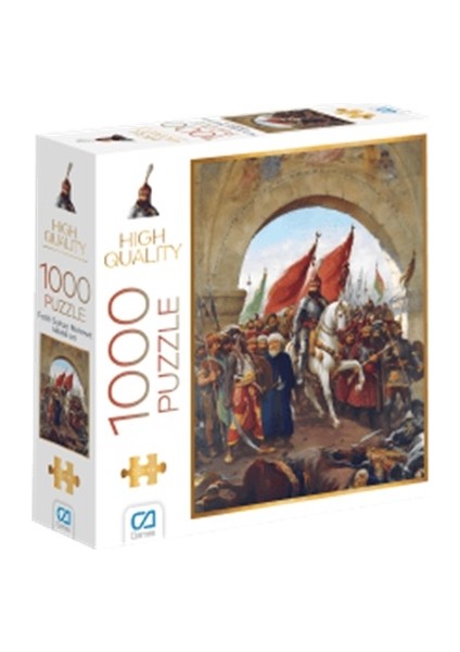 Ca Games Puzzle 1000 Parça Fatih Sultan Mehmet CA1000-7077