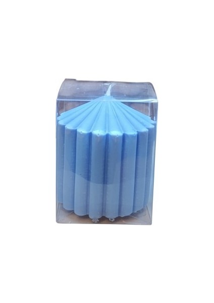 Kokulu Doğal 10CM-7CM Ebatlarda Mavi Renk Dekoratif Mum fiyatları