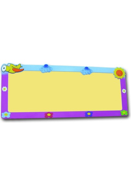 Uçak Figürlü Yazı Tahtası (210X90 Cm)