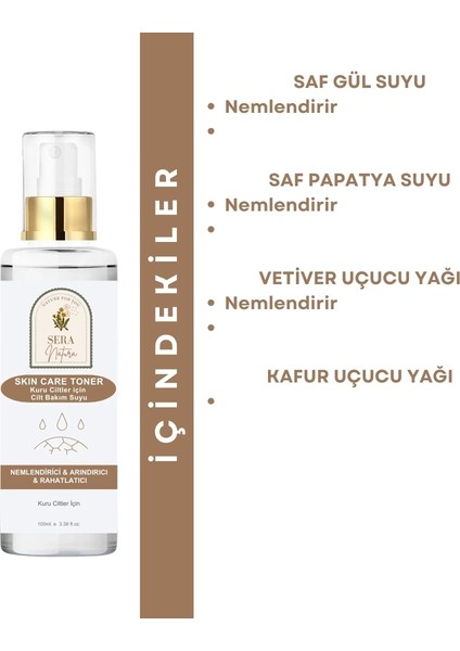 Skin Care Tonic-Kuru Ciltler Için Tonik fiyatları