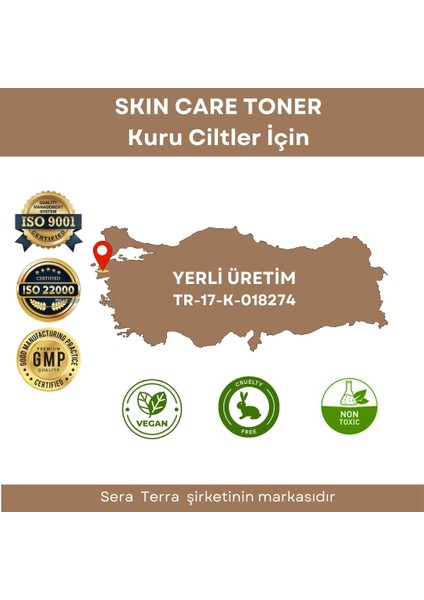 Skin Care Tonic-Kuru Ciltler Için Tonik indirimleri