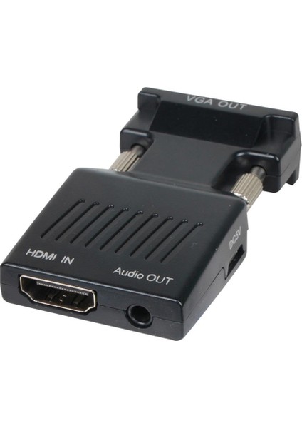 CA336A Siyah VGA Erkek To HDMI Dişi Dönüştürücü fiyatları