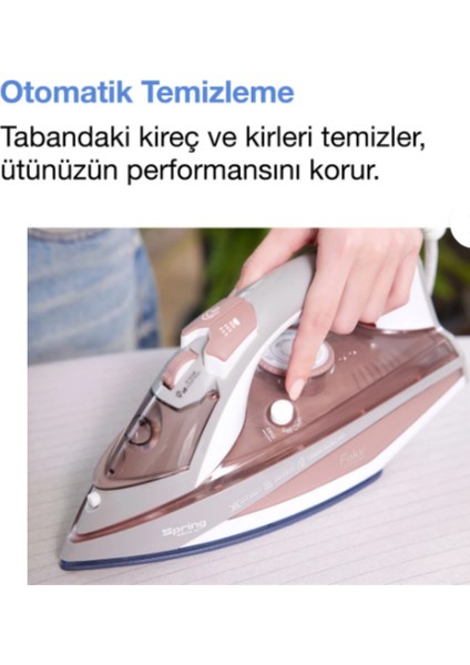 Spring Gülkurusu 2600 W Buharlı Ütü fiyatları